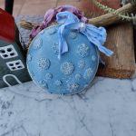 Bombka świąteczna z kotem – ozdoba choinkowa - 2