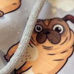 Plecakotorba worek 2w1 z mopsami – unikatowe handmade - 