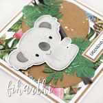 Kartka urodzinowa z misiem koala KU2212 - kartka urodzinowa