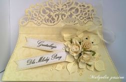 Kartka kopertówka na ślub