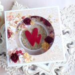 Ślubna kartka w pudełku 1059 - 