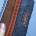 Brązowo-szary portfel damski - 