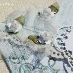 Kopertówka z okazji ślubu ' motyle i damaski'  - 