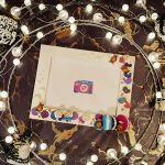 Ramka na zdjęcia cukierki i Makaroniki - W tle