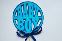 Topper na ciasto BABY BOY