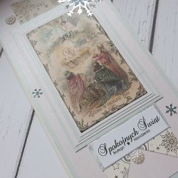 Kartka Boże Narodzenie religijna 35