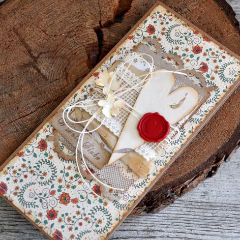 Kartka ślubna z pieczęcią 2