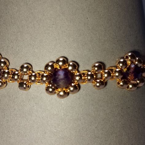 Seria "ŚwiatTalizmanów" Bransoletka ZŁOTY SPOKÓJ.