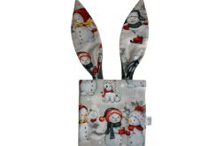 Szmatka sensoryczna z uszkami Bałwanki (425893)