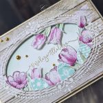 Wesołego Alleluja - pisanki i tulipany - Alleluja - detal III