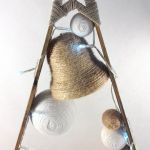 Choinka w stylu skandynawskim rustykalna - 