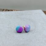 Kolczyki z glinki polimerowej - Aurora Pastel - 3