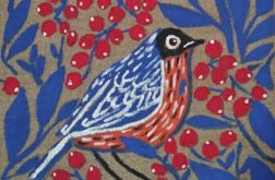 Ptak w stylu folkowym - obraz