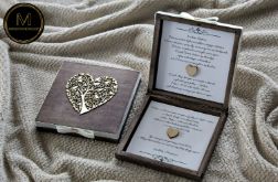 Rustykalne zaproszenie ślubne dla Rodziców 1