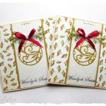 Kartka świąteczna z bombką - 