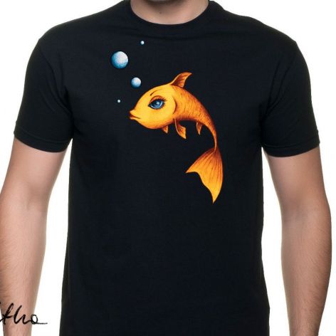 Złota rybka - t-shirt męski