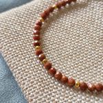 Bransoletka z kamieni naturalnych - Awenturyn - 4