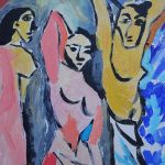 obraz pablo picasso panny z awinione - 