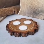 Świecznik Akacja na trzy tealighty - 