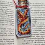 Haftowana zakładka z Feniksem z serii Harry Potter  - 