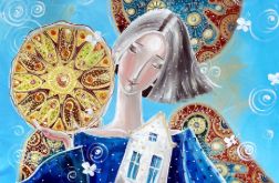 "Ciepło rodzinnego domu"- Giclee