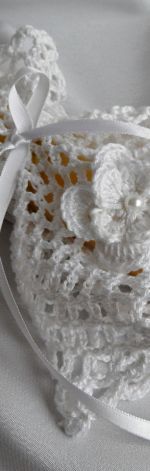 Profitka na świecę z kwiatkiem