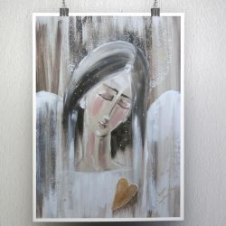 Plakat-Dobrze widzi się tylko sercem