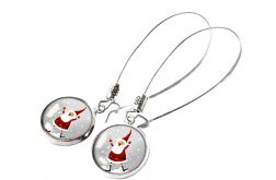 WESOŁE MIKOŁAJE :: Piękne kolczyki z grafiką