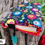 Otulacz / etui na książkę ~ folk black - null