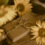 ZAKŁADKA DO KSIĄŻKI Z KWIATEM SŁONECZNIKA - zakładka do książki słonecznik