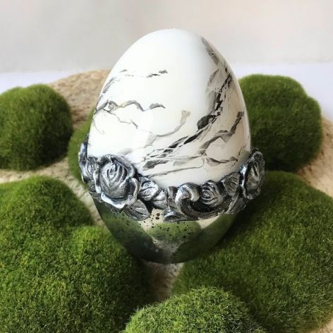 124,Jajo,jajko z efektem marmurku