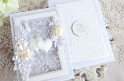 Ślubna kartka w pudełku 1049