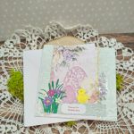 Kartka Wielkanoc - "Pisanki 2" - kartka z kopertą