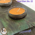 Świecznik drewniany buk Forest Touch żywica Sue Ellen No. 22 - 