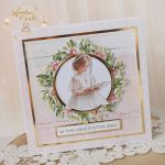 Kartka komunijna do koperty "RoseWine6"GOTOWA - 