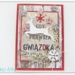 Kartka świąteczna z reniferem 9 - 