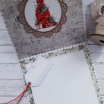 Kartka świąteczna z uroczym szopem - Wnętrze kartki