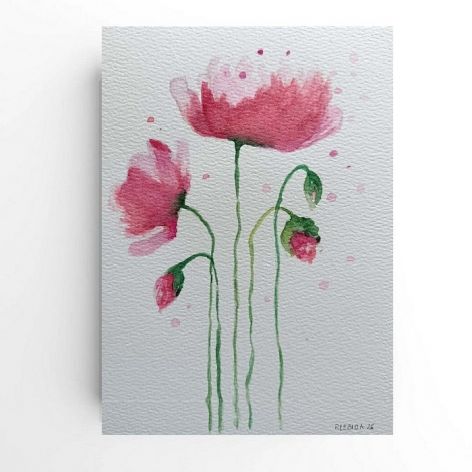 Maki 3-akwarela formatu A5