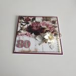 Kartka na urodziny kwiaty - 
