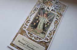 Kartka BN z aniołem 2