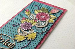 Kartka witrażowa "Sto lat"