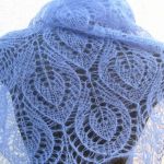Chusta niebieska mgiełka - 