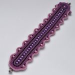 Fioletowa z perełkami - 