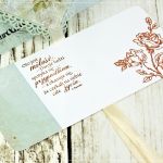 Kartka ślubna- miętowe wspomnienia - 