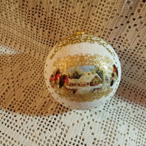 Bombka duża, średnica 15 cm, 4