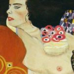 Gustav Klimt kopia - detal