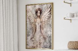Anioł w Odcieniach Beżu 40x50 cm, 8-2-0041