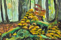 Podlasie na płótnie, 50x50x1cm