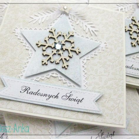 Kartka świąteczna z gwiazdką 4