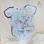 Kartka z okazji narodzin body"Elephant"GOTOWA - 